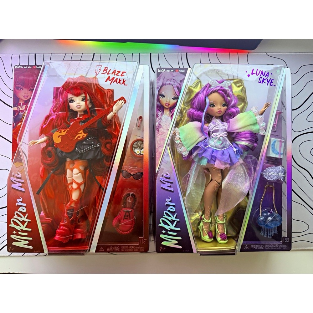 Mirror Mi MGA Fashion Doll Bundle (Blaze Maxx & Luna Skye)